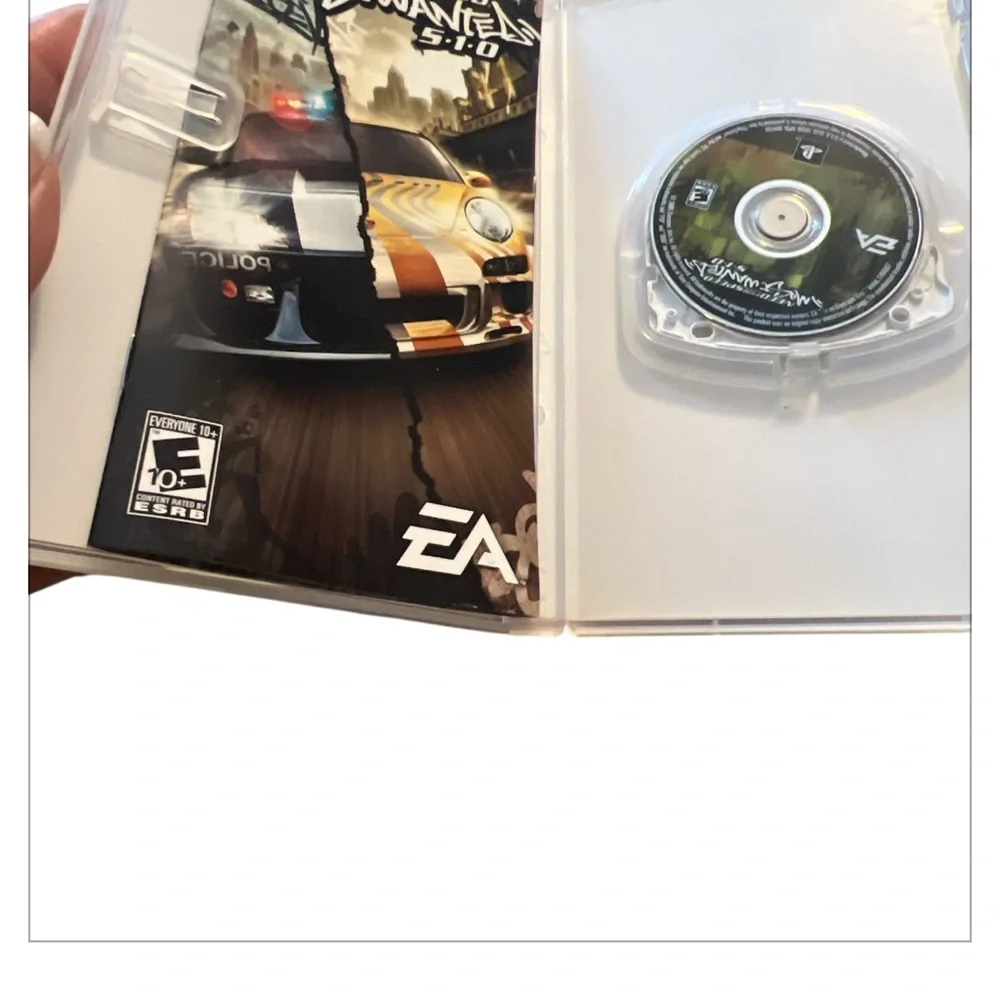 Need for Speed Most Wanted 5-1-0 Sony PSP Complete w/‎ Case EA Racing
